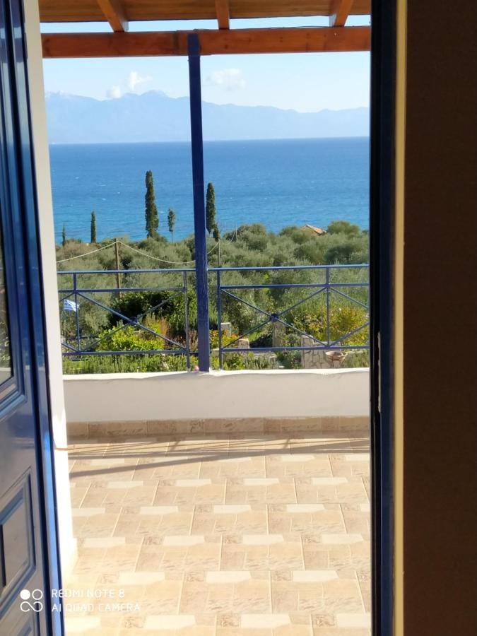 Villa Panorama Michalis Haikos Two Minutes Walk To The Beach Peroulia Kómboi Exterior foto